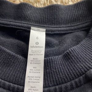 Black Lululemon Sweatshirt
